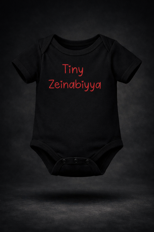 Tiny Zeinabiyya Design Onesie