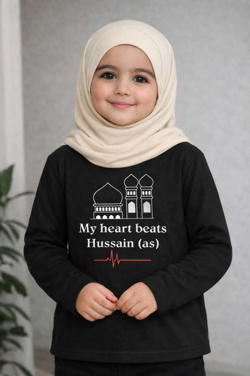 My Heart Beats Hussain Design - Youth