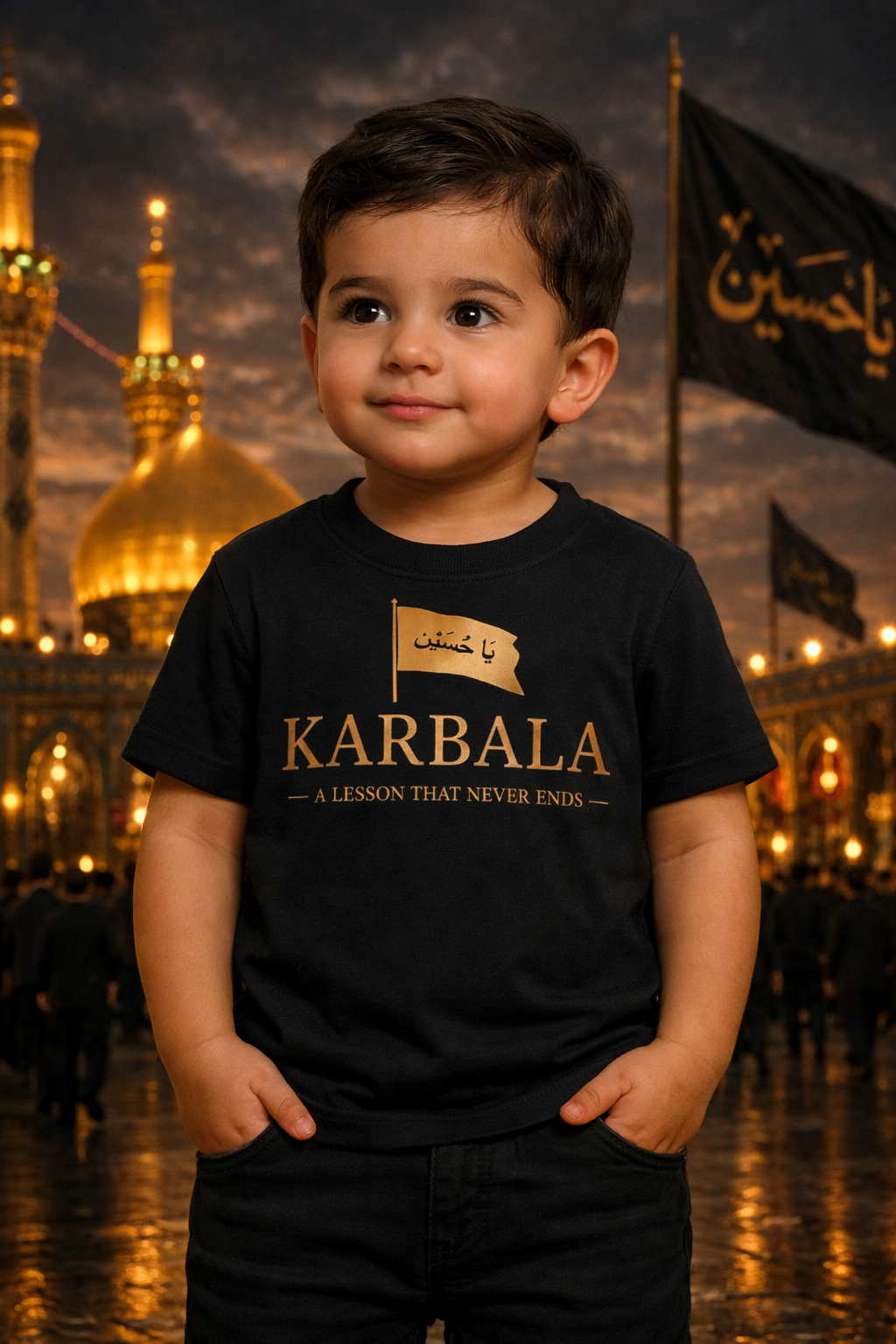 Karbala Design T-Shirt – Toddler and Infant