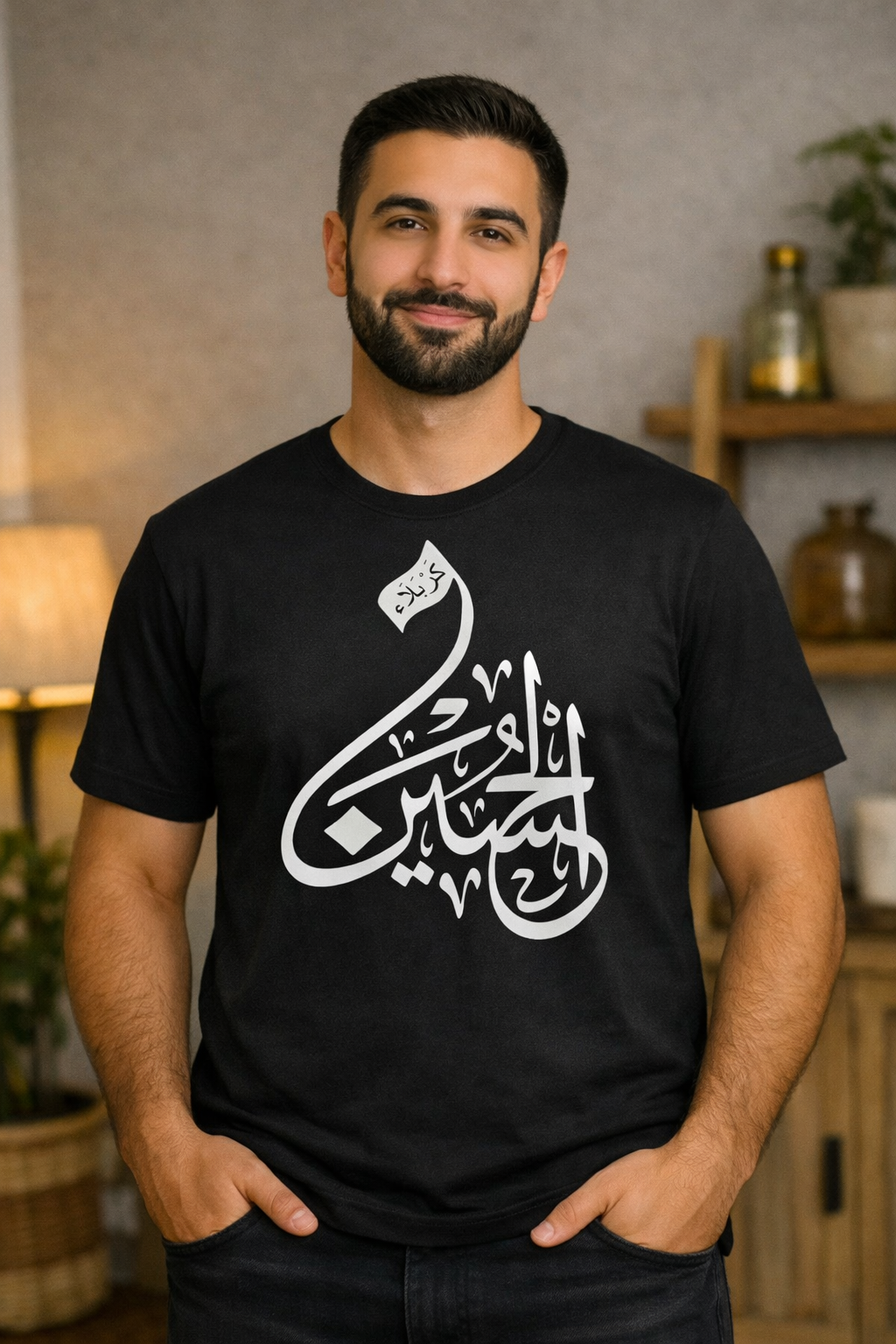 Ya Hussain Calligraphy Design