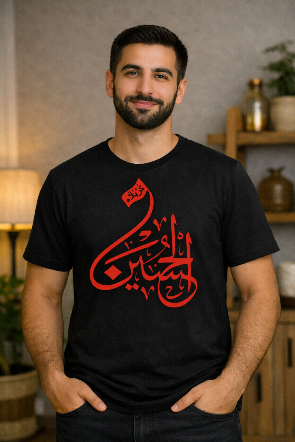Ya Hussain Calligraphy Design