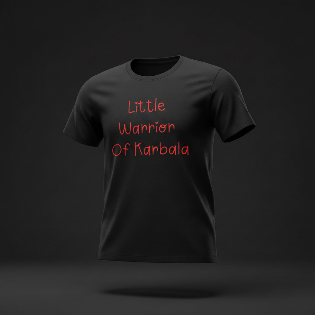 Little Warrior Of Karbala - Floating Mockup
